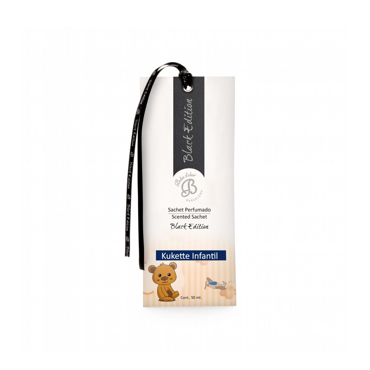 Saco Perfumado Infantil Kukette Black Edition Boles d'olor