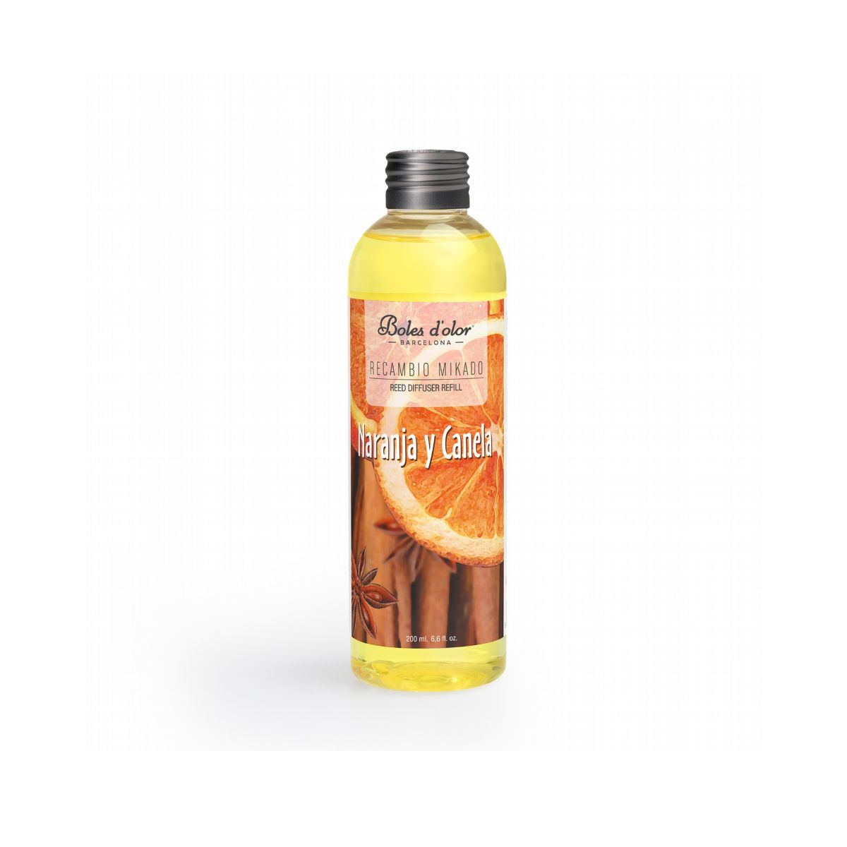 Recarga Mikado Laranja e Canela c/Varetas de Vime Boles d'olor