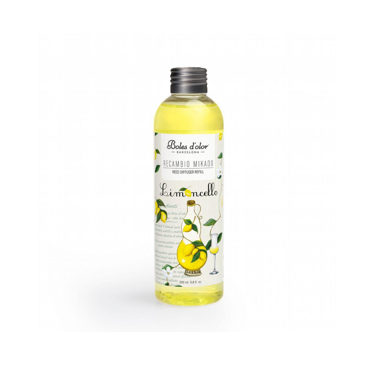 Recarga Mikado Limoncello c/Varetas de Vime Boles d'olor