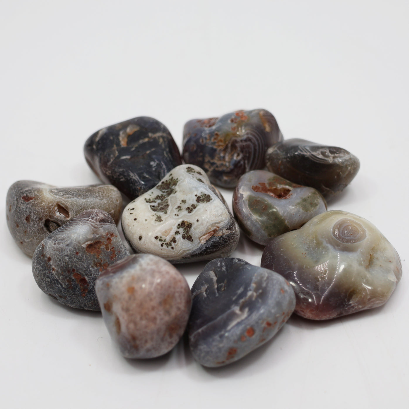 Pedra Mineral Agata Botswana 10-40g