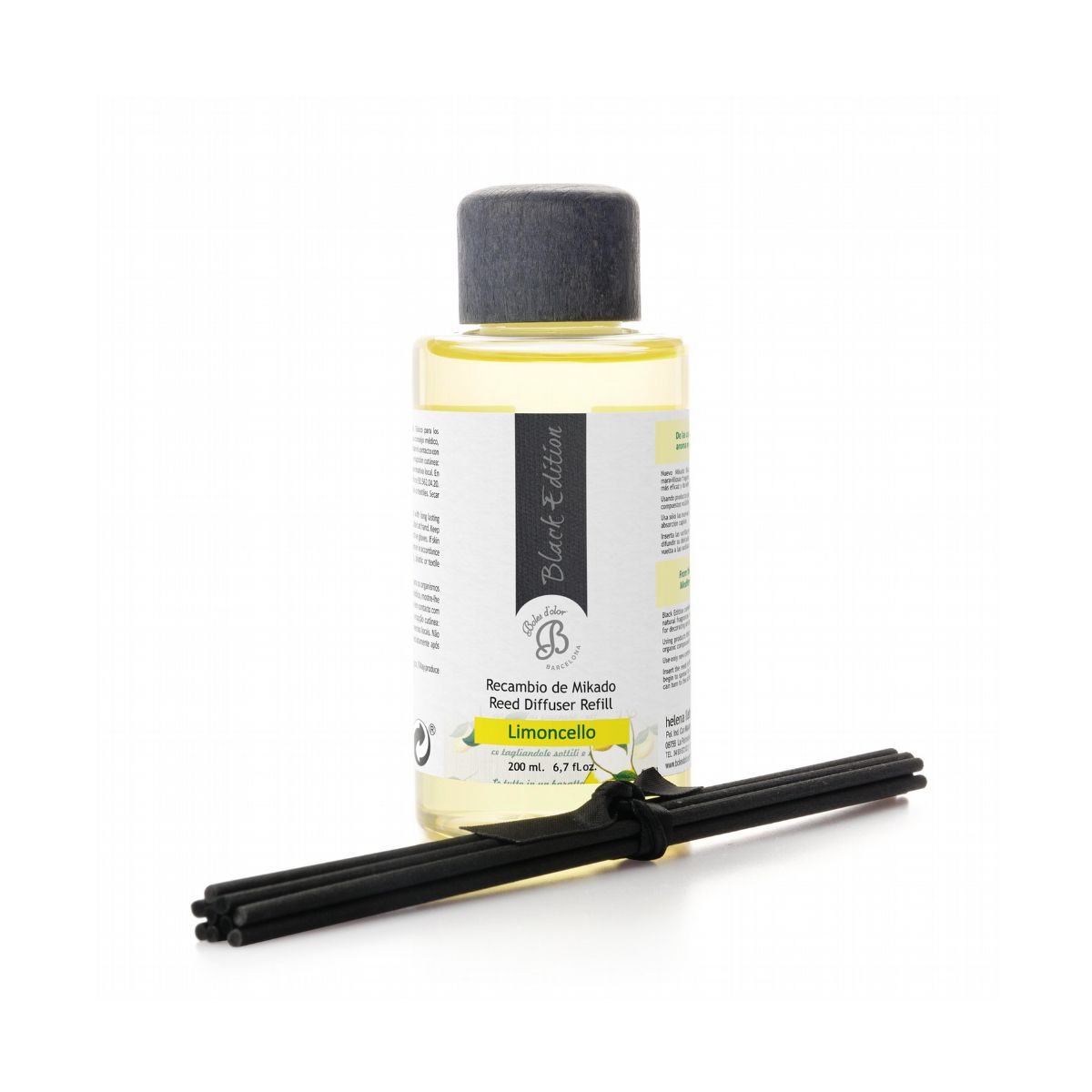 Recarga Mikado Black Edition Limoncello 200ml Boles d'olor