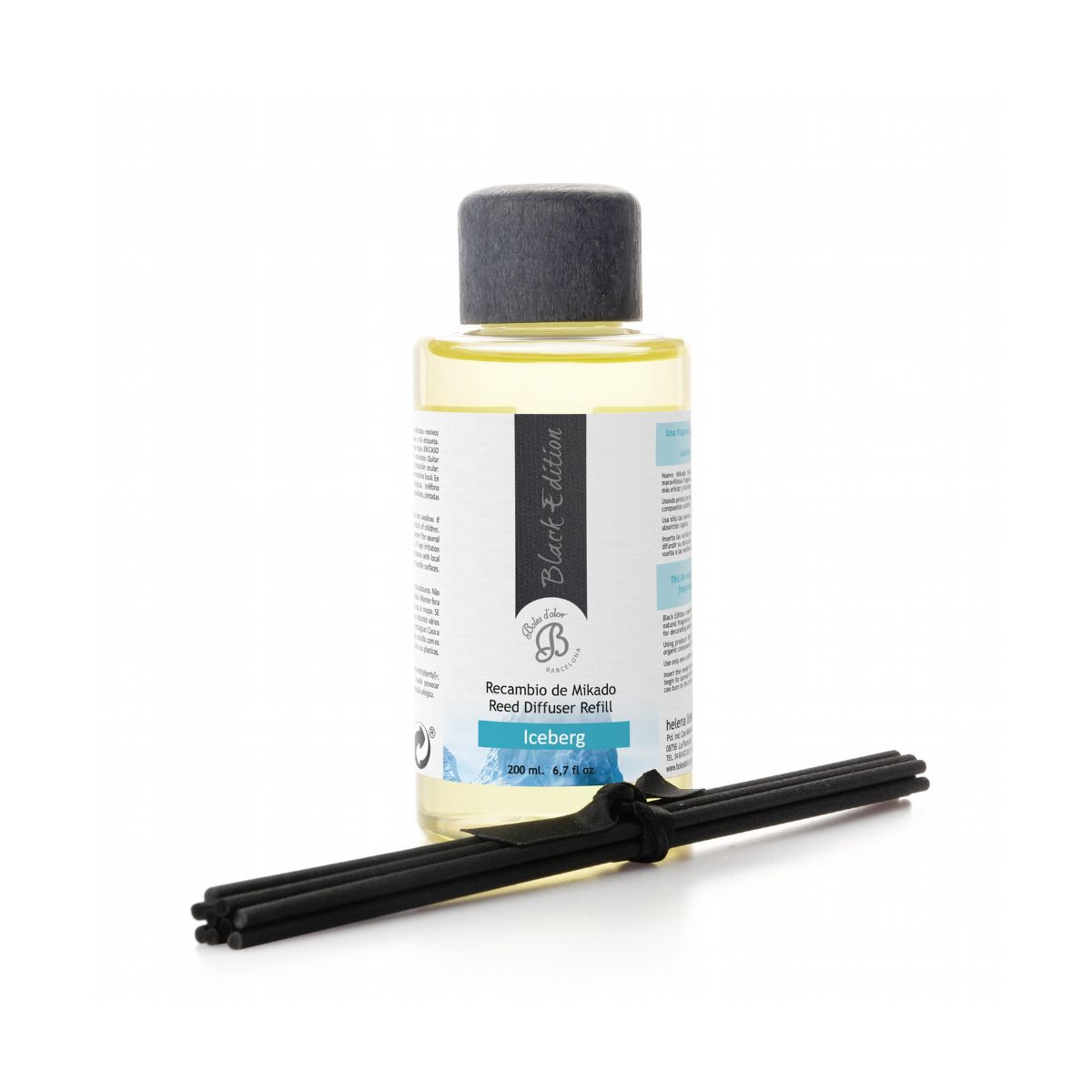 Recarga Mikado Black Edition Iceberg 200ml Boles d'olor