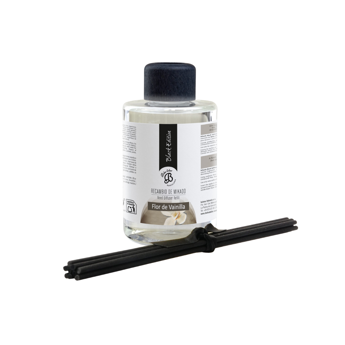 Recarga Mikado Black Edition Flor de Baunilha 300ml Boles d'olor