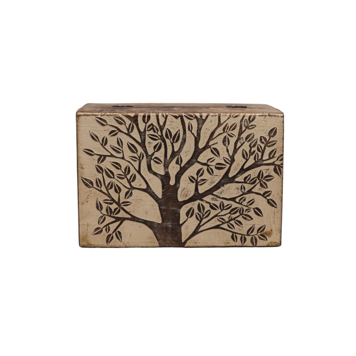 Caixa de Madeira Árvore da Vida