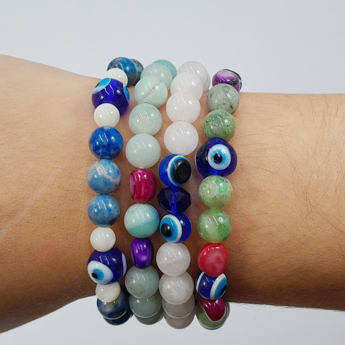 Pulseira Olho Turco Bola Lisa