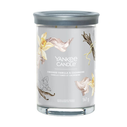 Vela Tumbler Smoked Vanilla & Cashmere Yankee Candle