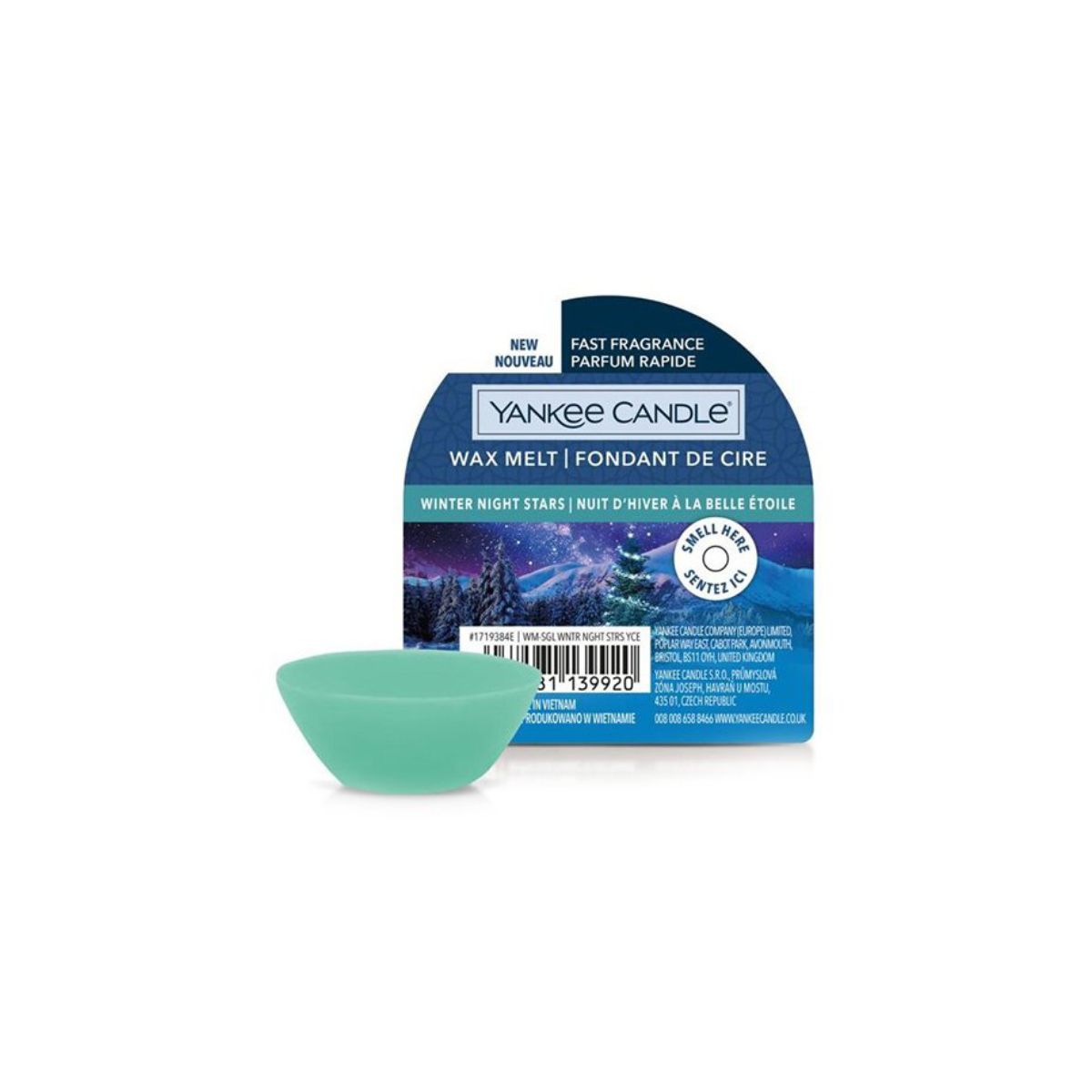 Wax Melt Winter Night Stars Yankee Candle