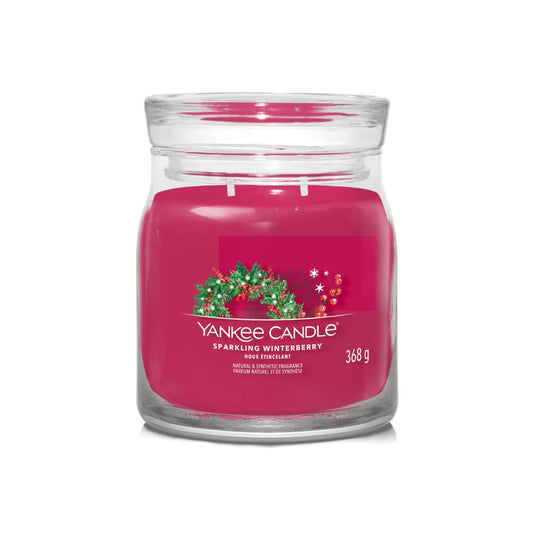 Vela Sparkling Winterberry Yankee Candle