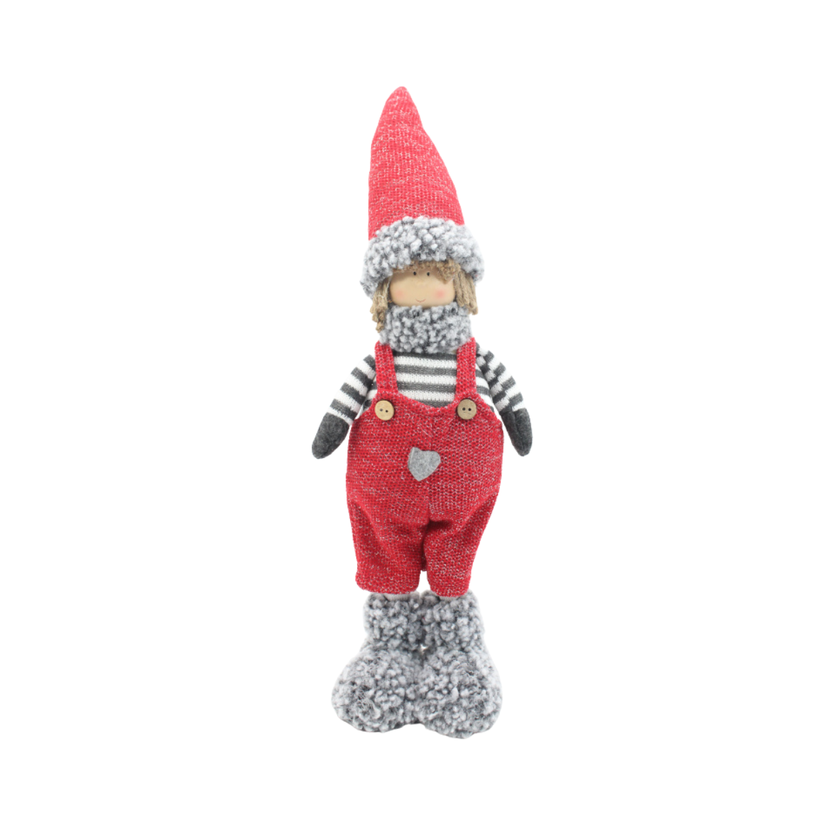 Boneco de Natal Menino 43cm