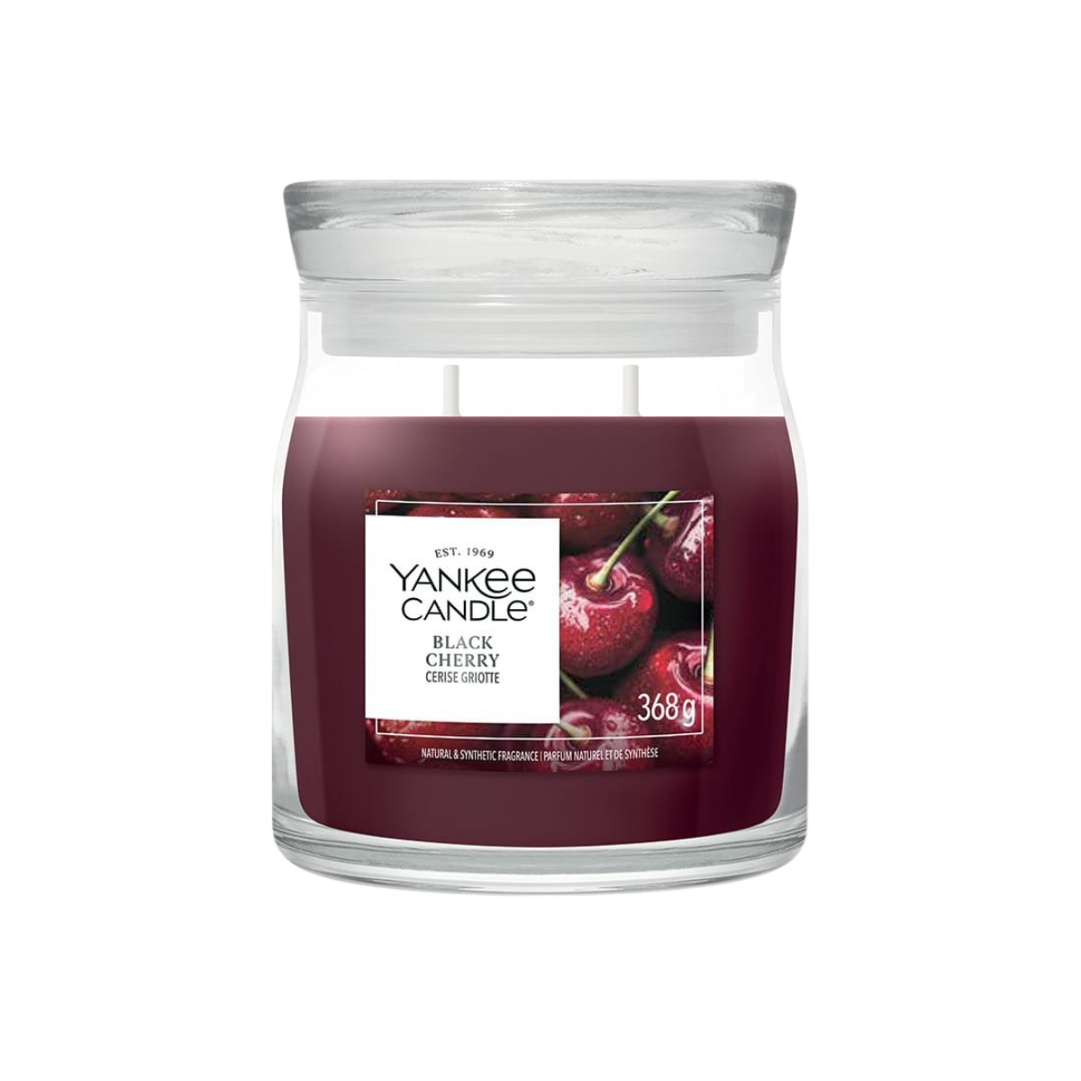 Vela Black Cherry Yankee Candle