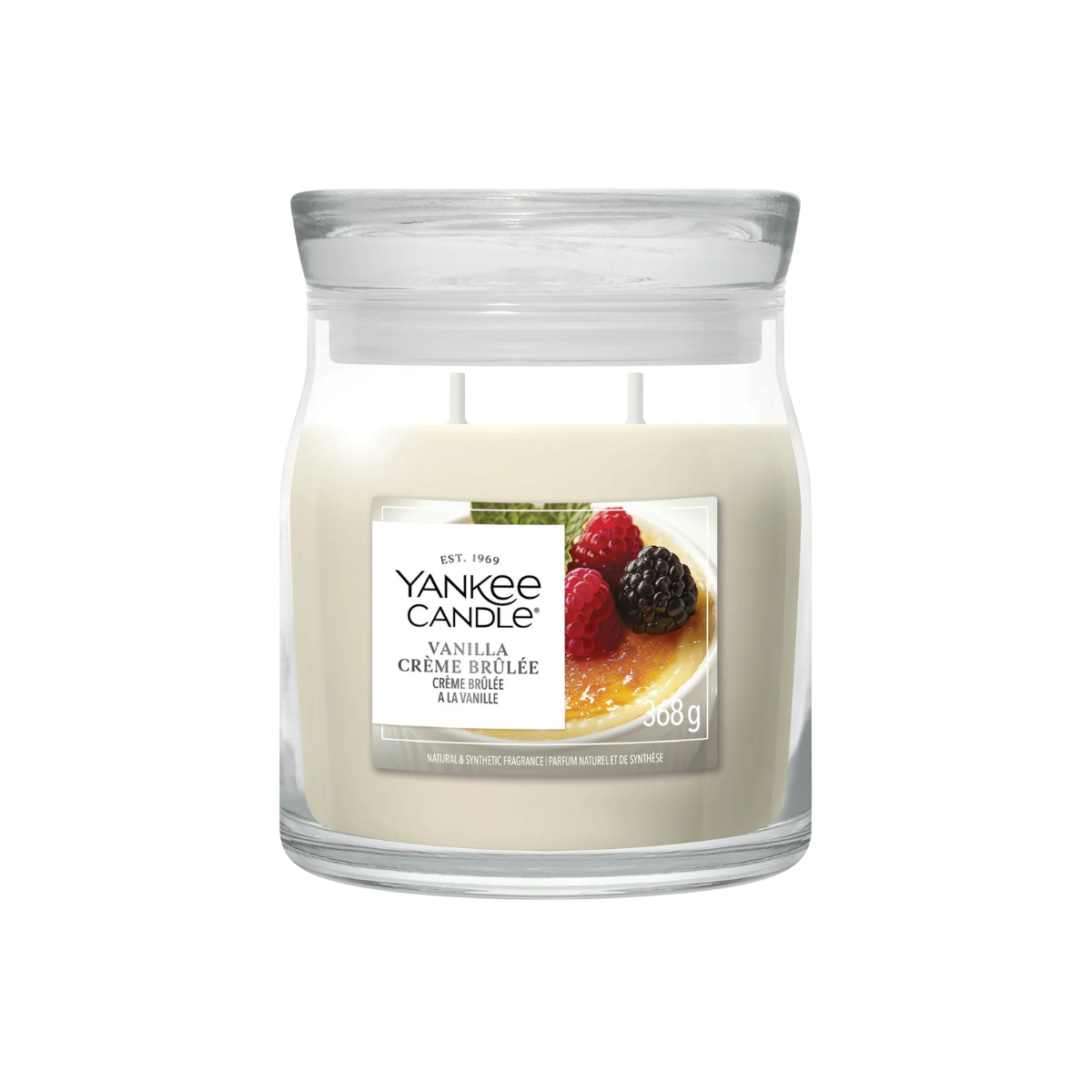 Vela Vanilla Crème Brûlée Yankee Candle
