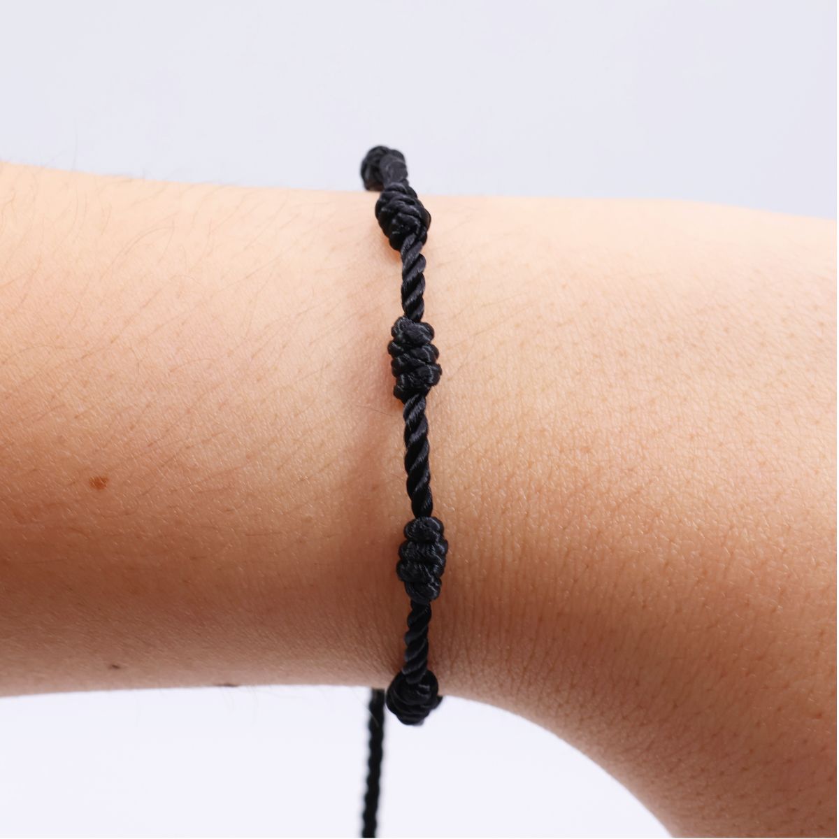 Pulseira 7 Nós Preta