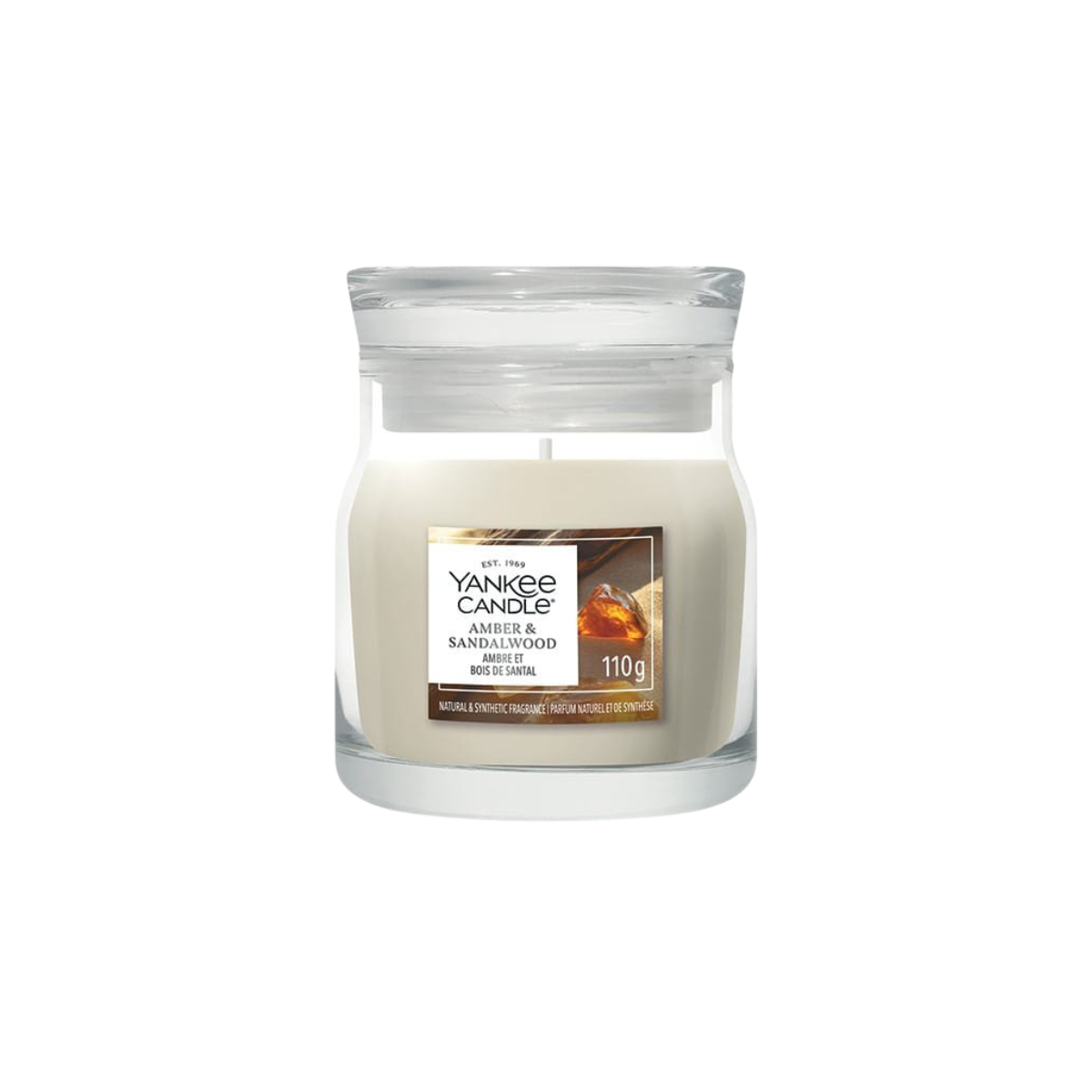 Vela Amber & Sandalwood Yankee Candle