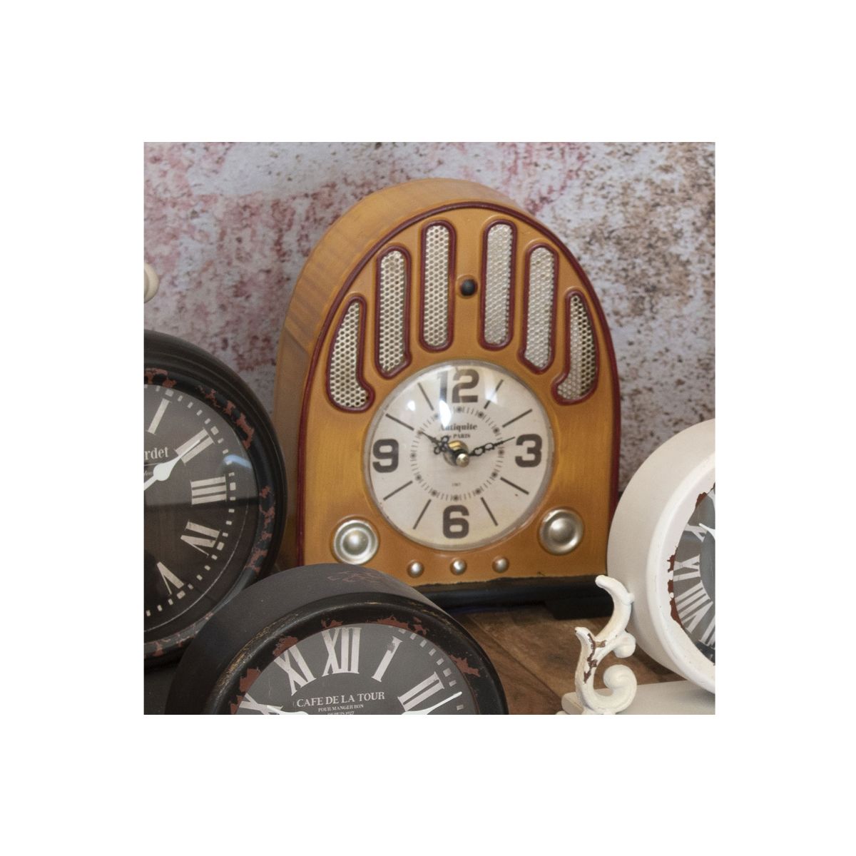 Relógio Rádio Laranja