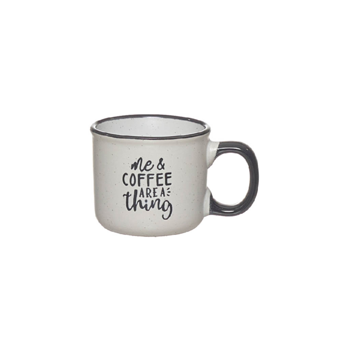 Caneca "Me & coffee are a thing"