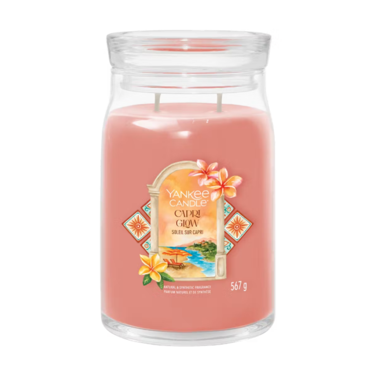 Vela Capri Glow Yankee Candle