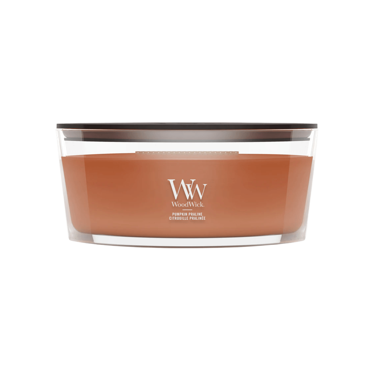 Vela Elipse Pumpkin Praline Woodwick