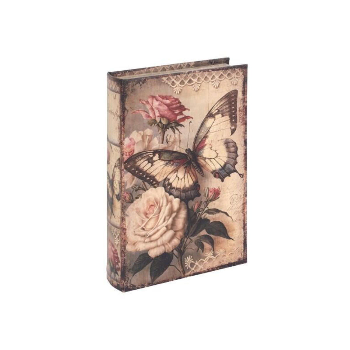 Caja de libros con Buda