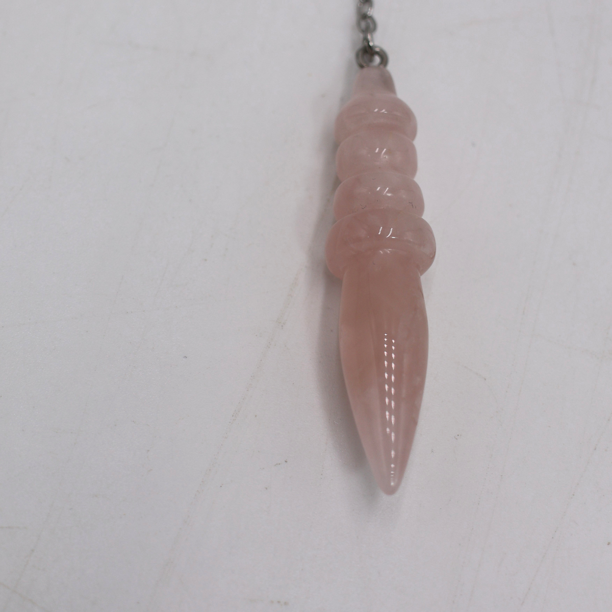 Pêndulo Egípcio Quartzo Rosa