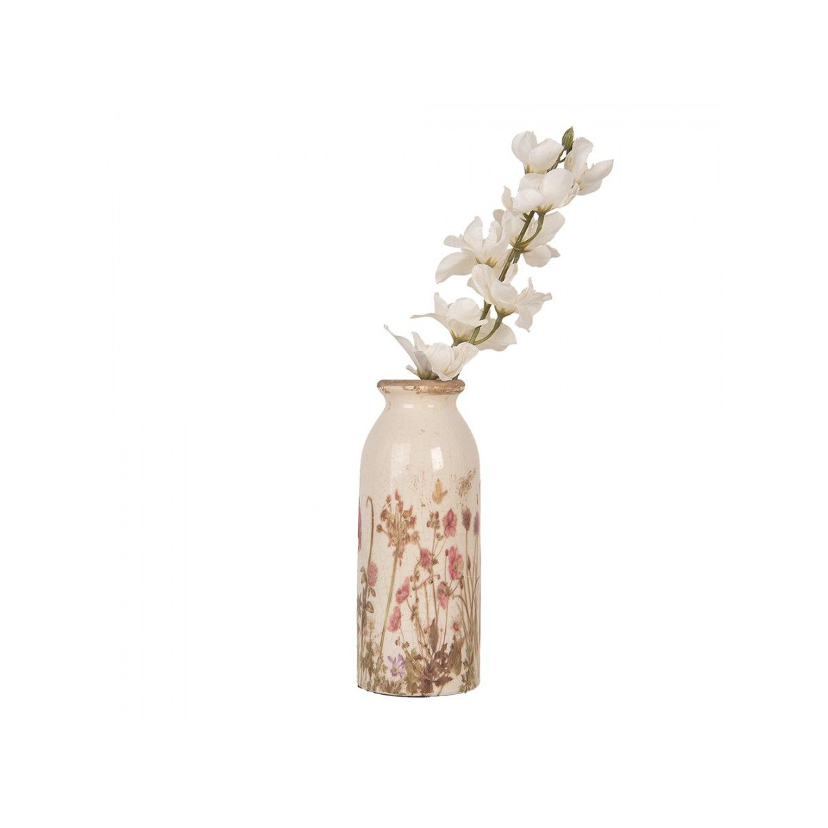 Jarra Cerâmica Flores