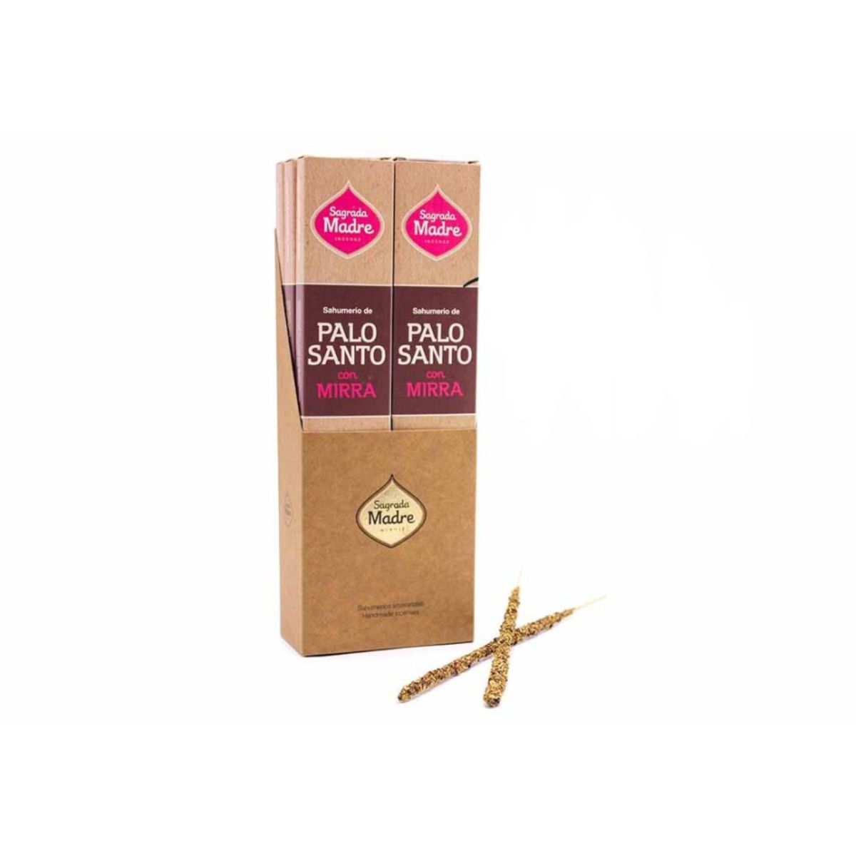 Incenso Natural Sagrada Madre Pau Santo com Mirra
