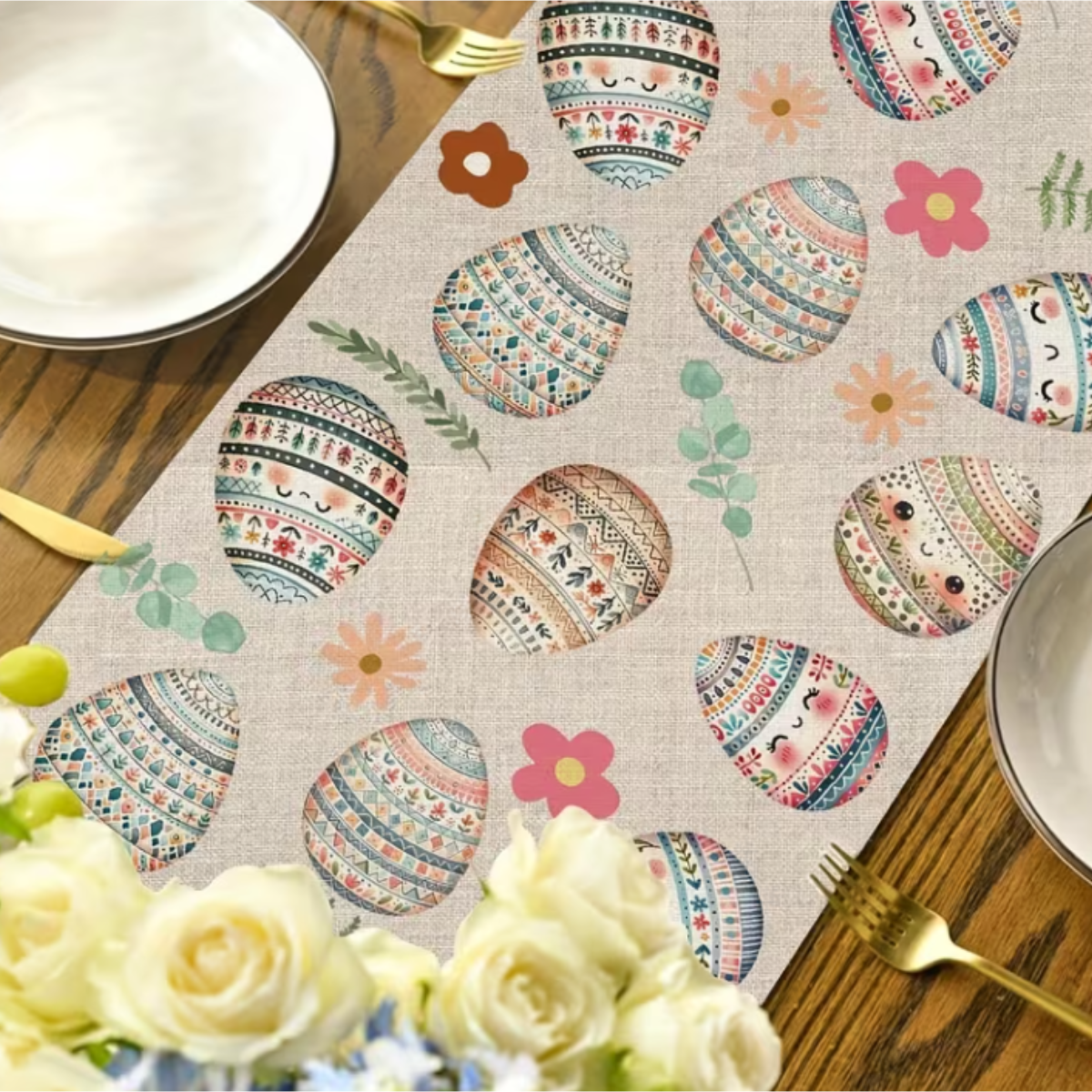 Caminho de Mesa Ovos