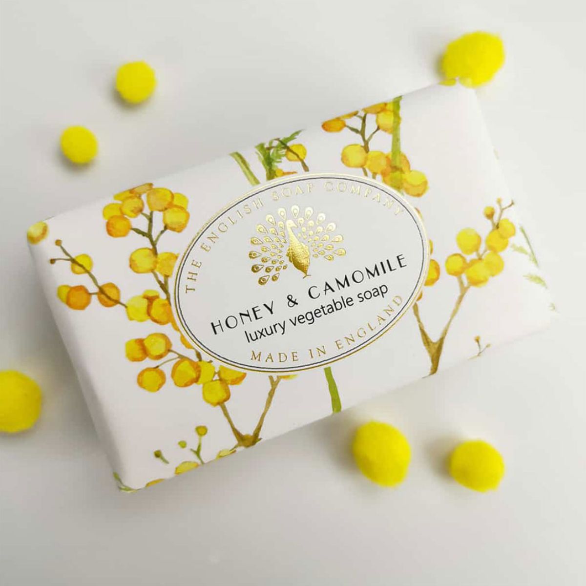 Sabonete Vintage Honey & Camomile 190g The English Soap