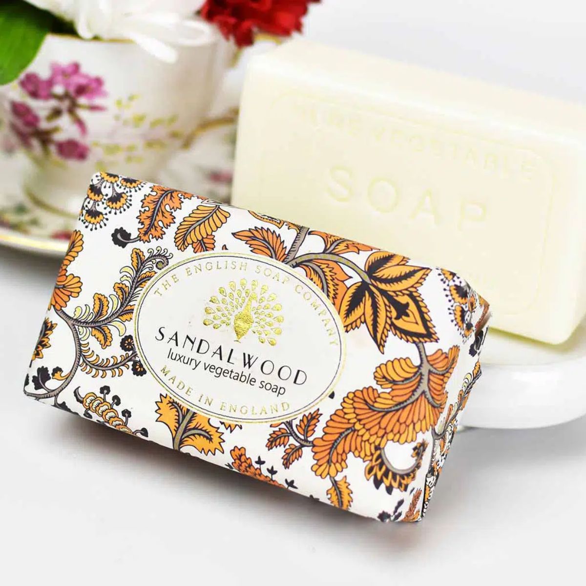 Sabonete Vintage Sandalwood 200g The English Soap