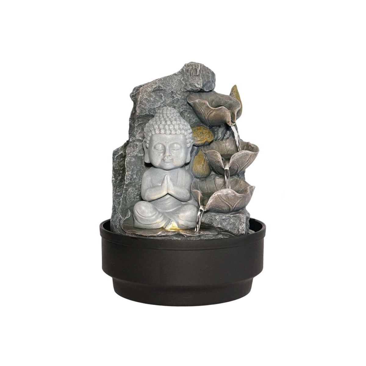Buddha Water Fountain 24cm