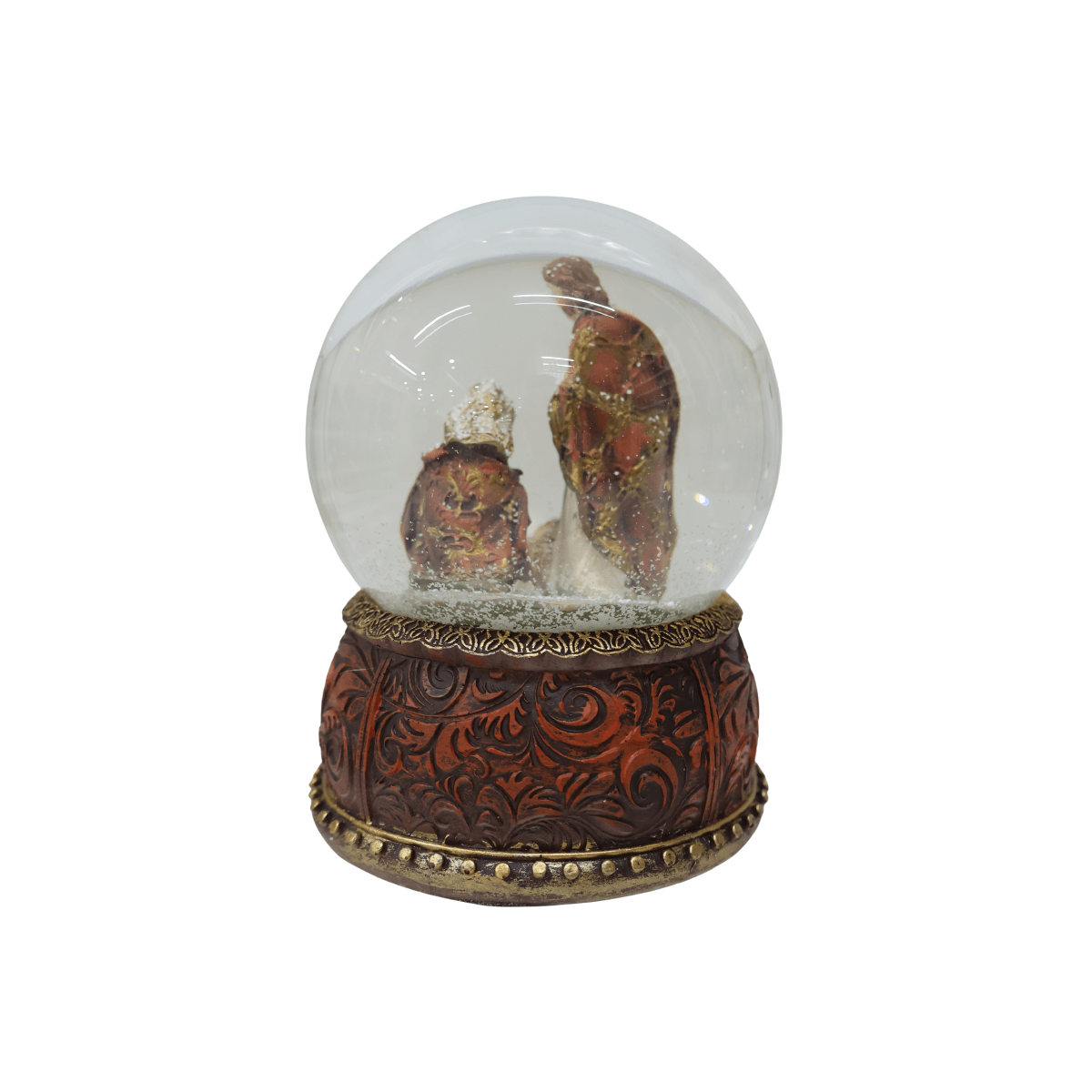 Globo de Neve com Música Sagrada Família