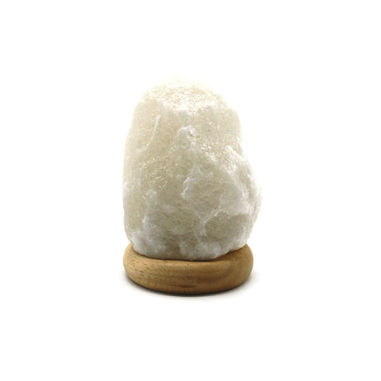 Candeeiro de Sal Branco 1,5-2 Kg