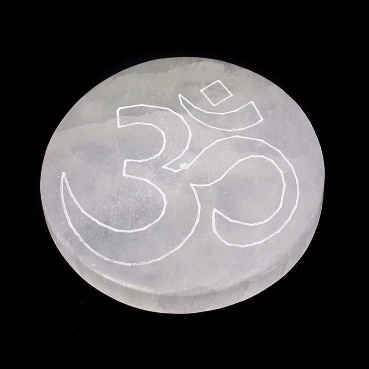 Porta Incenso Selenite OM