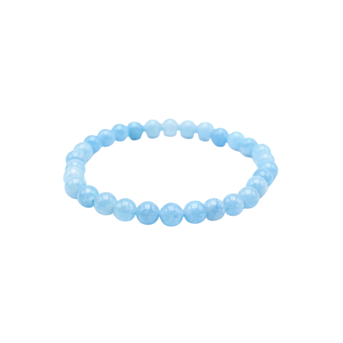 Pulseira Água Marinha 6mm