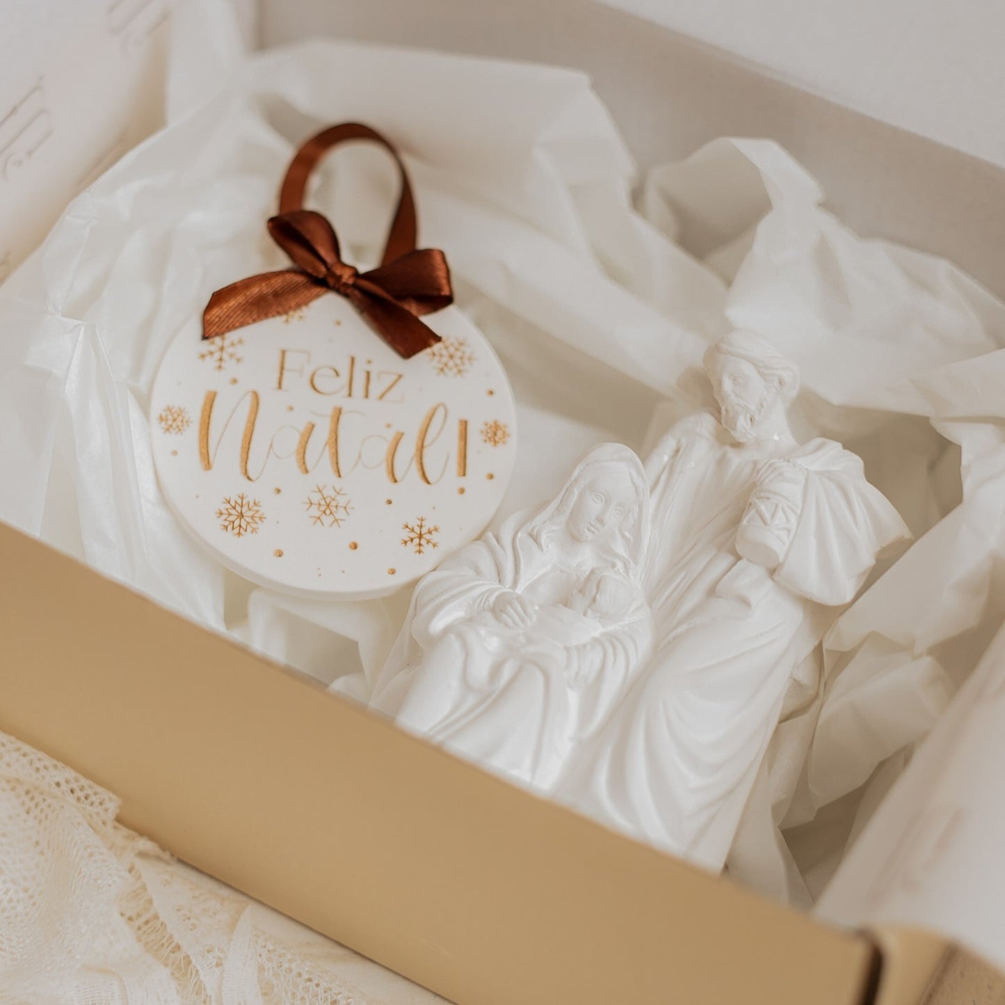 Pack Gesso Perfumado Presépio e Medalha