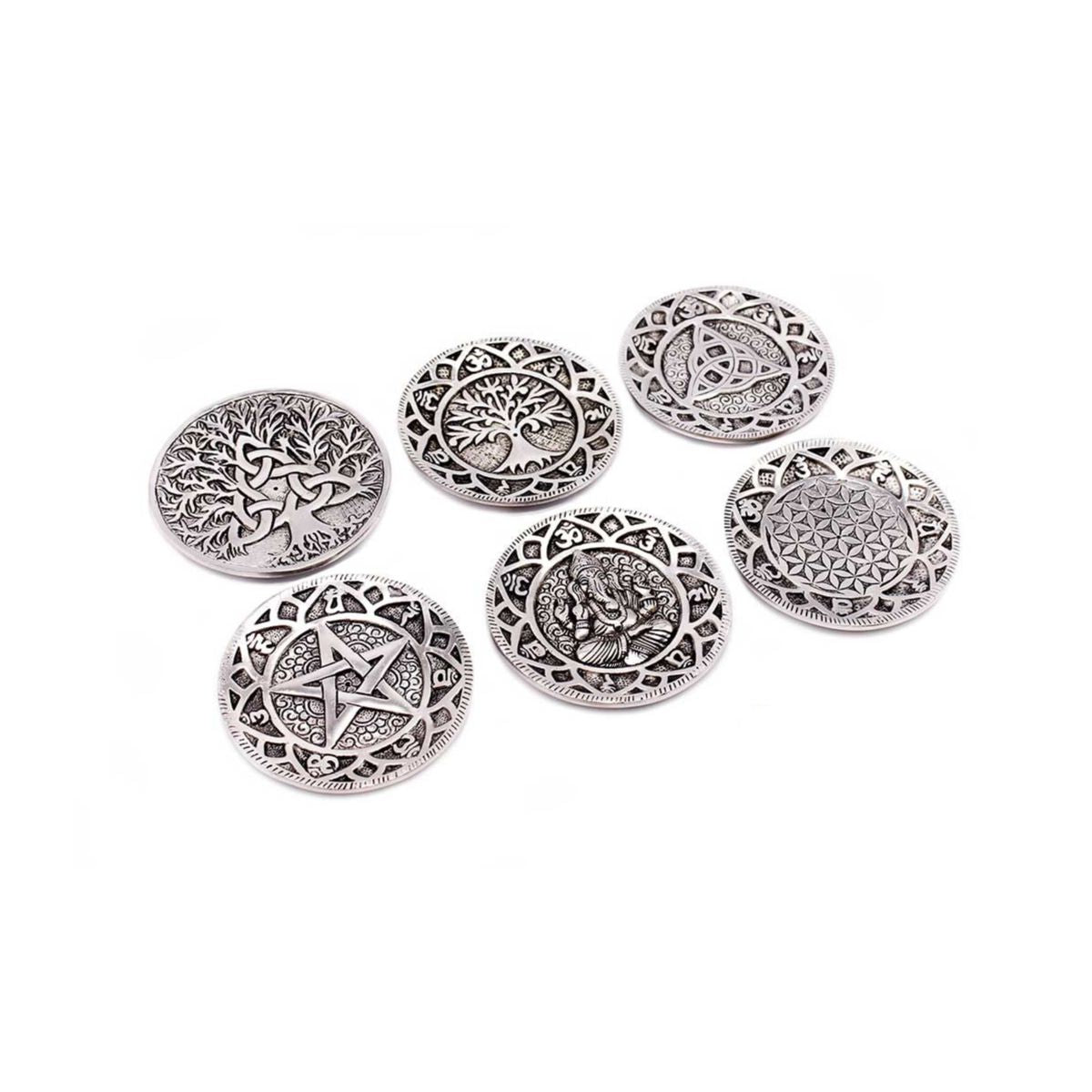 Porta Incenso Metal 12cm