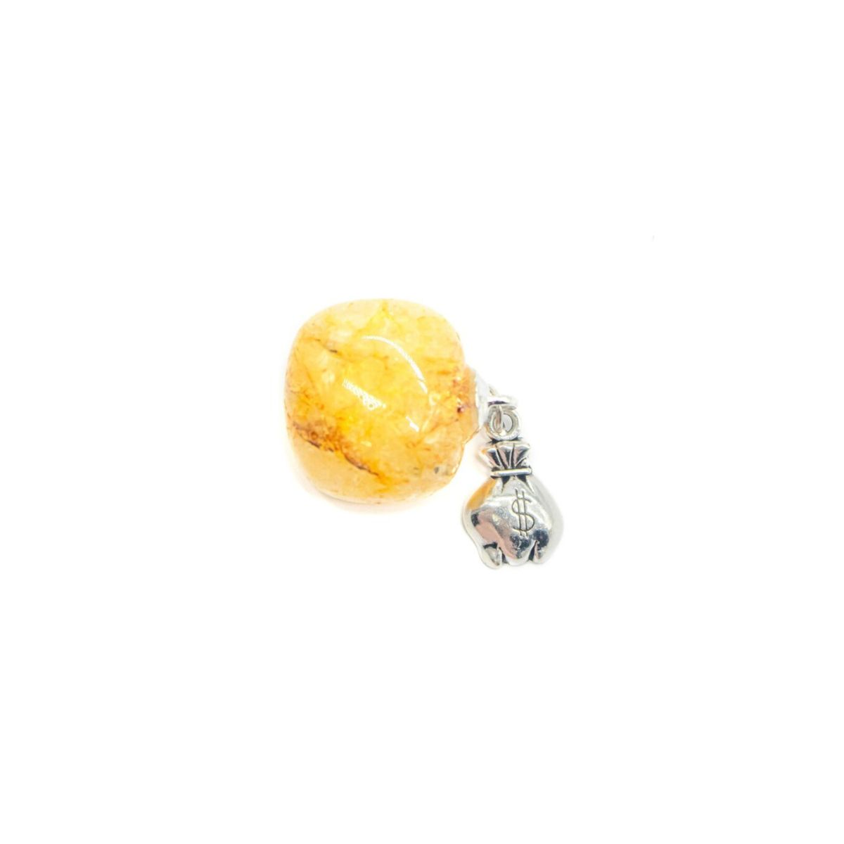 Coppia di sfere di pietre preziose misura pendenti citrino giallo Coppia di sfere di pietre preziose misura pendenti citrino giallo