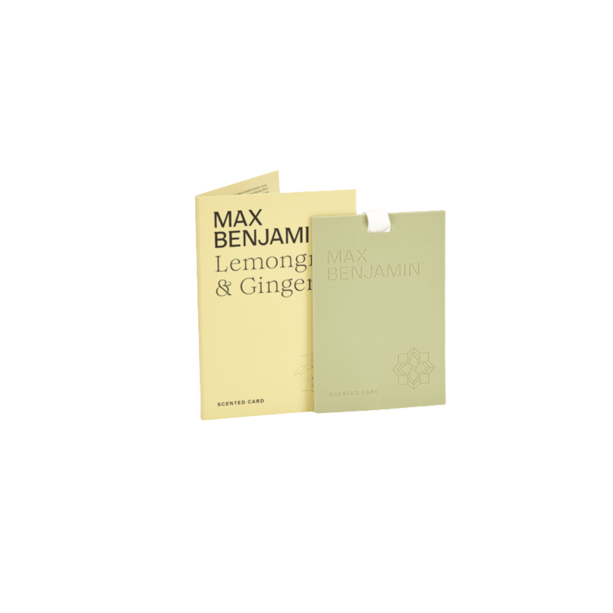 Cartão Perfumado Lemongrass & Ginger Max Benjamim