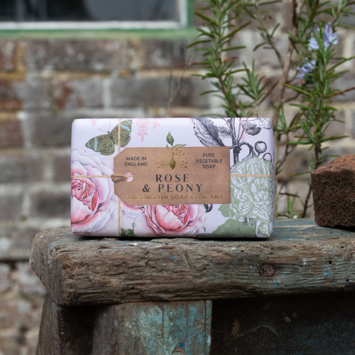Sabonete Rose & Peony The English Soap