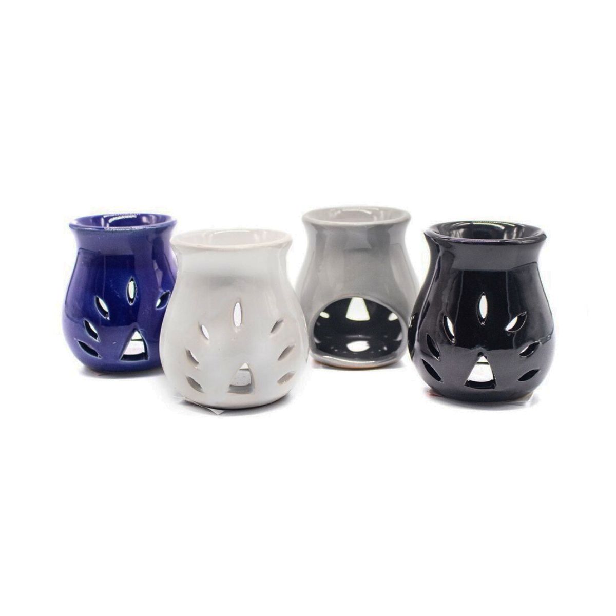 Queimador de 8cm para aromaterapia, compatível com wax melts e óleos essenciais