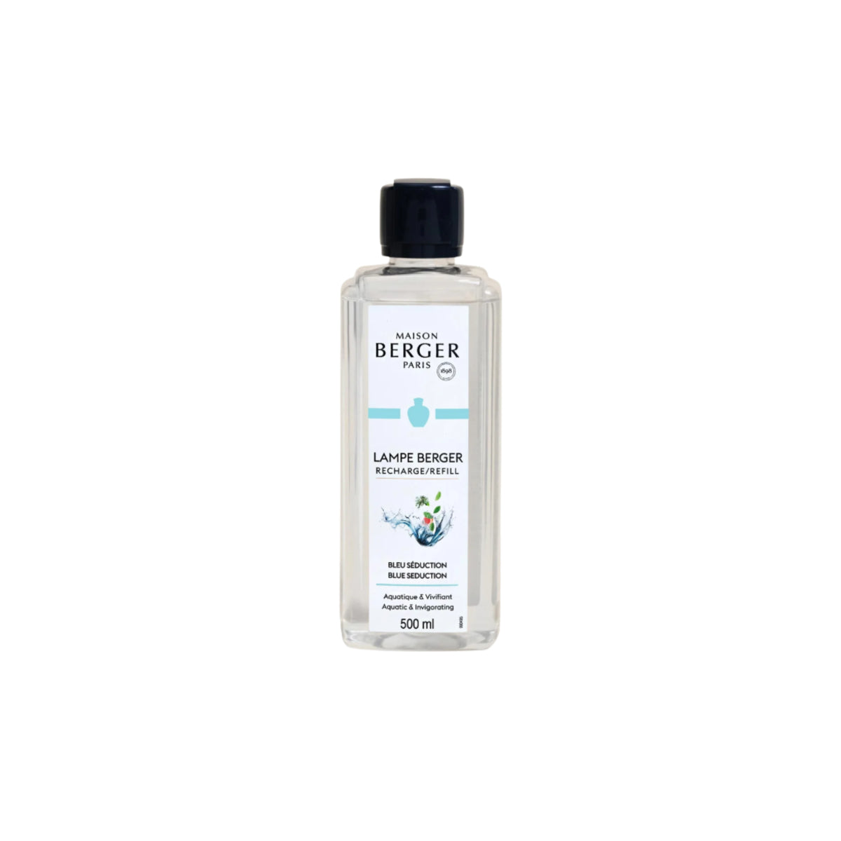 Recarga Blue Seduction Maison Berger para lâmpada catalítica com aroma fresco 500ml