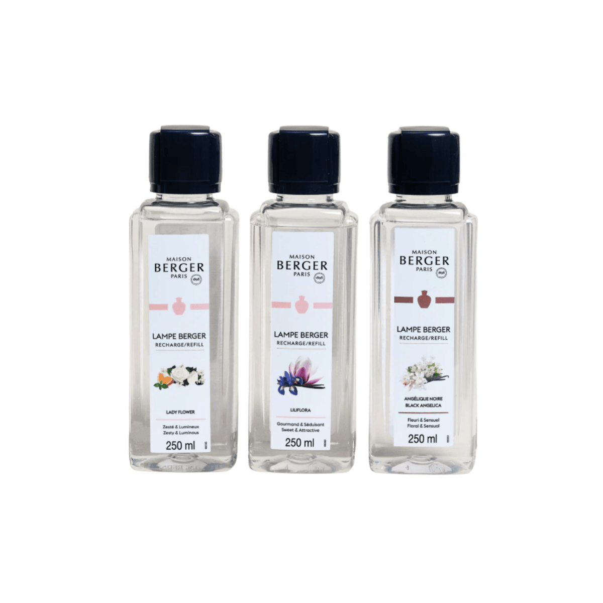 Triopack Eternity Maison Berger com três recargas de lâmpada catalítica