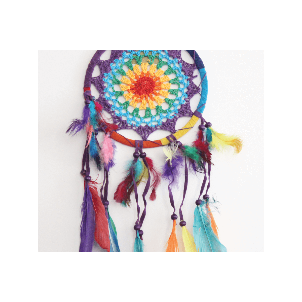 Caça Sonhos Colorido 40cm