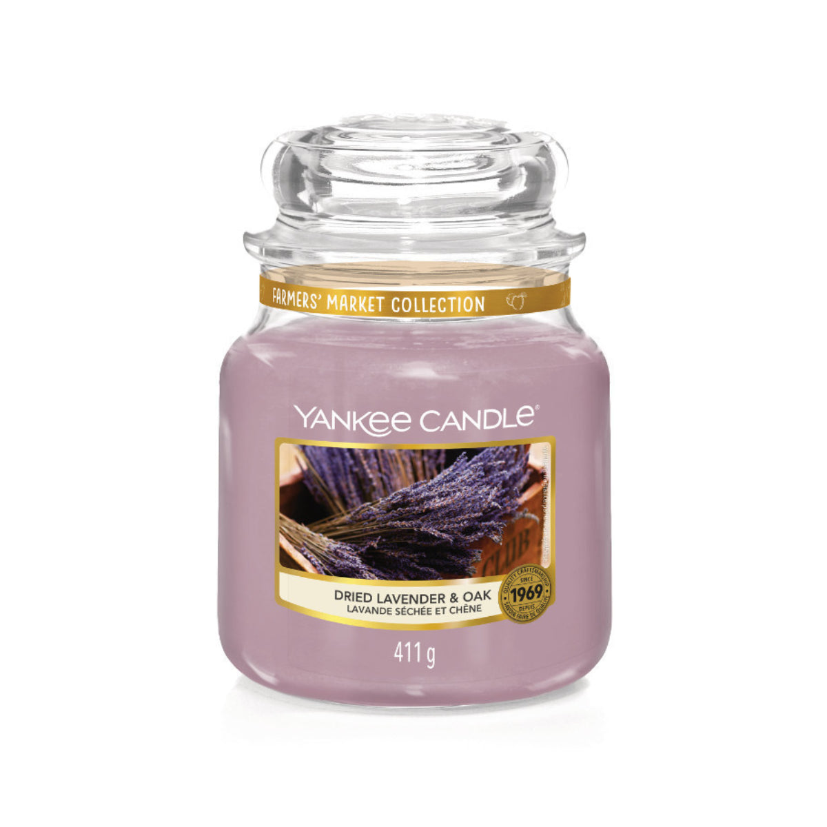 Vela Dried Lavender & Oak Yankee Candle
