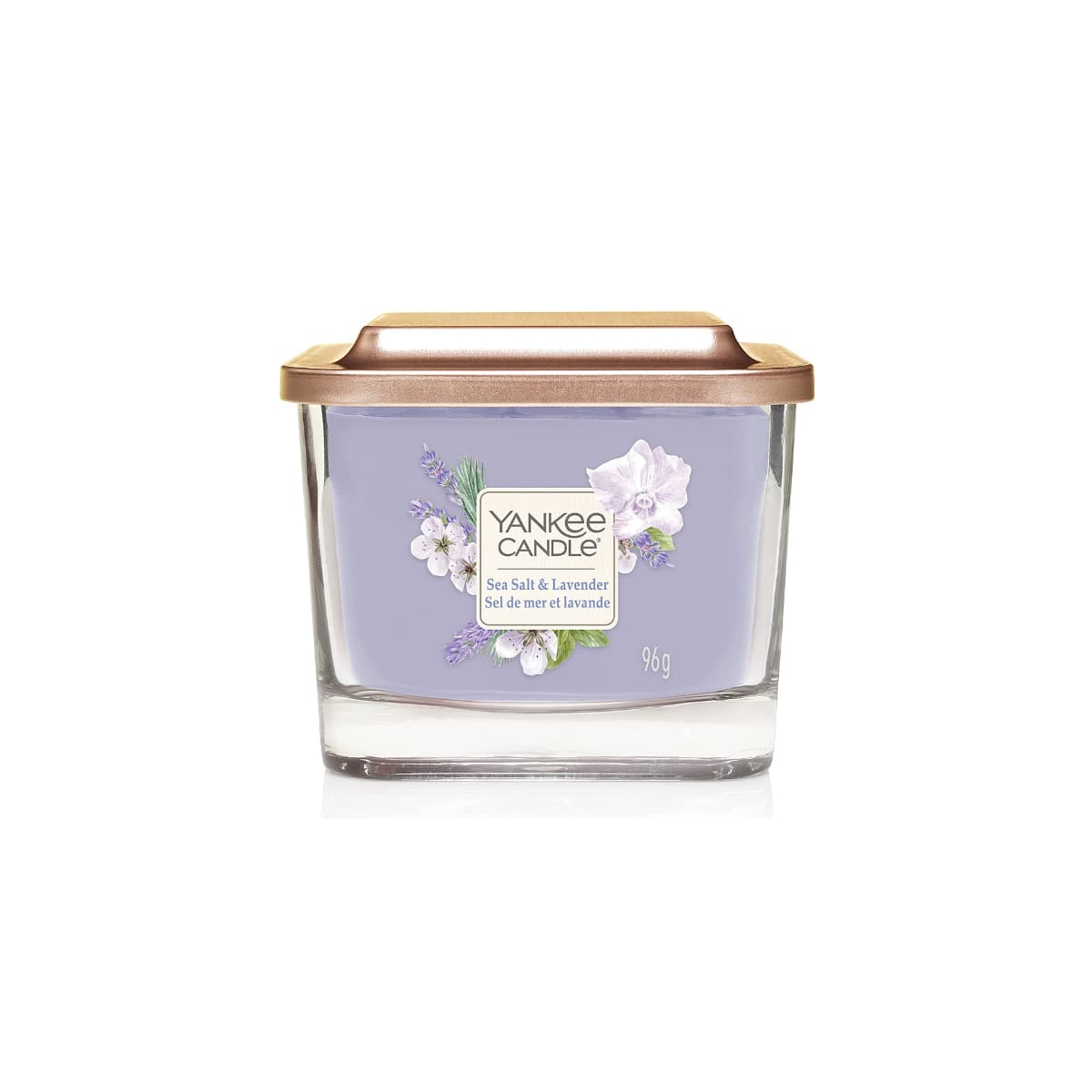 Vela Sea Salt & Lavender Elevation Yankee Candle