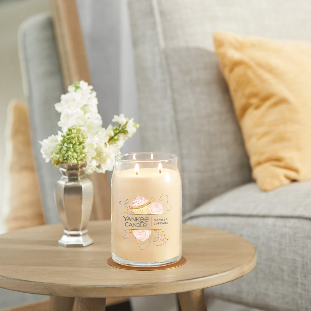 Vela Vanilla Cupcake Yankee Candle