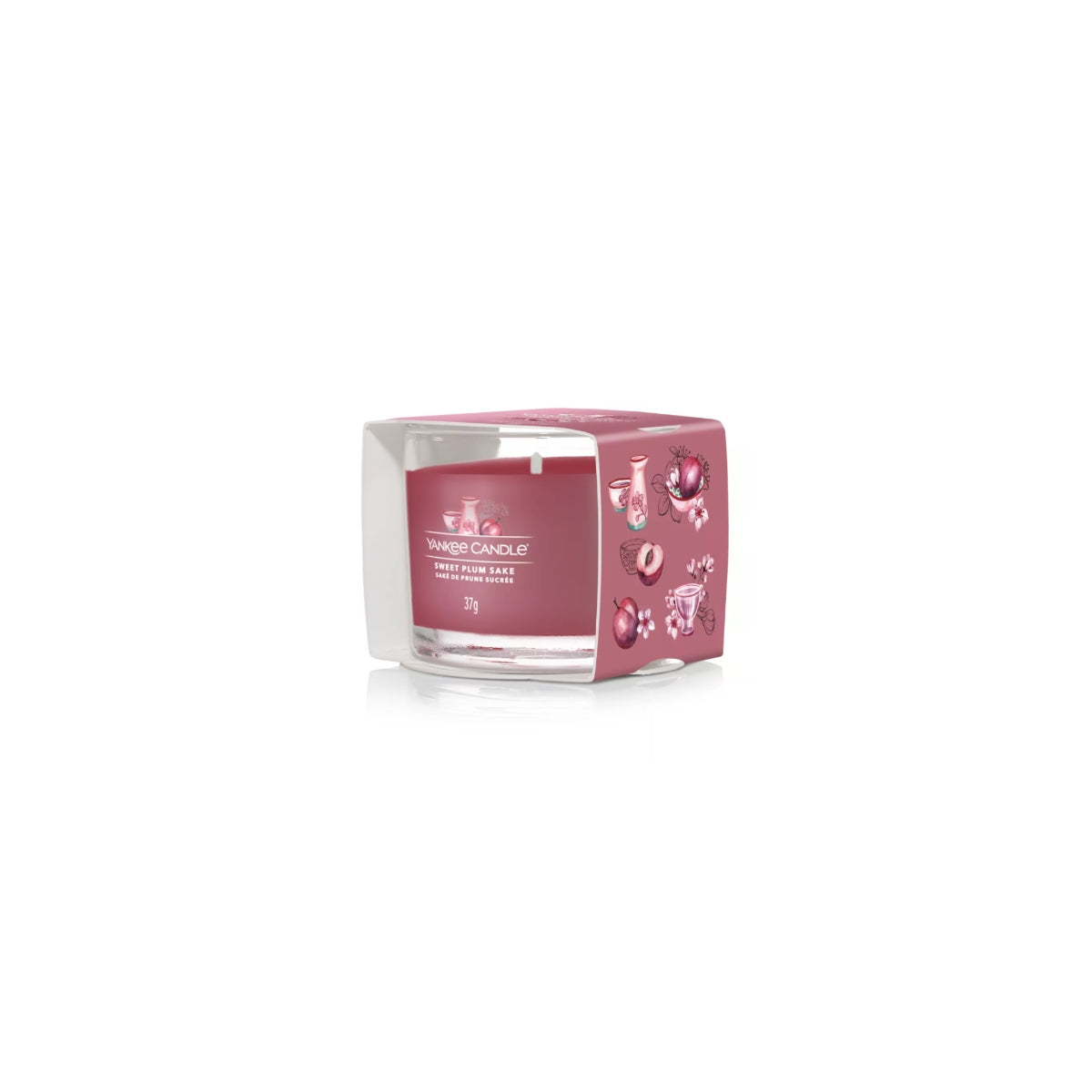 Vela Votive Copo Sweet Plum Sake Yankee Candle