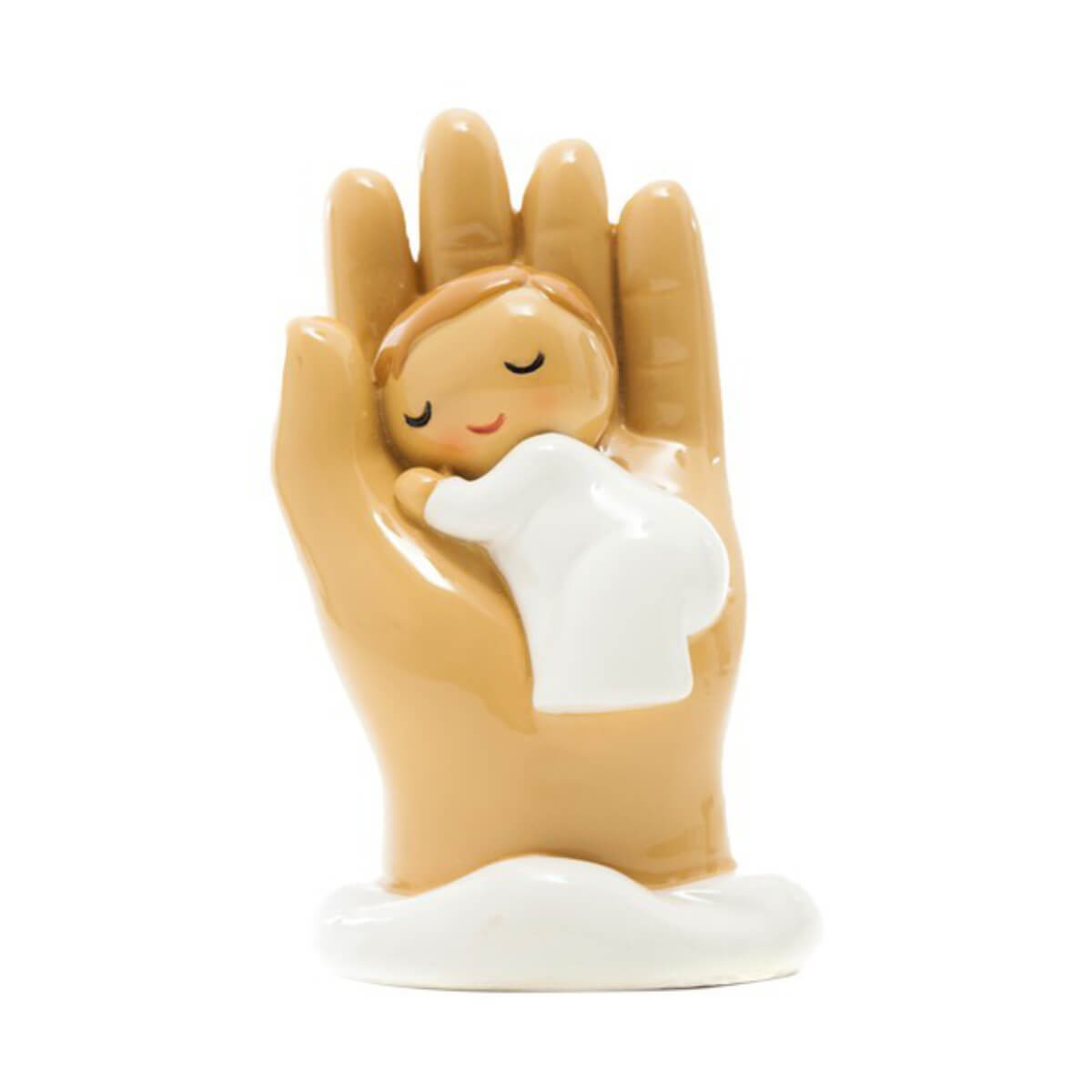 Anjo Protector Branco - Bebé na Mão Little Drops of Water