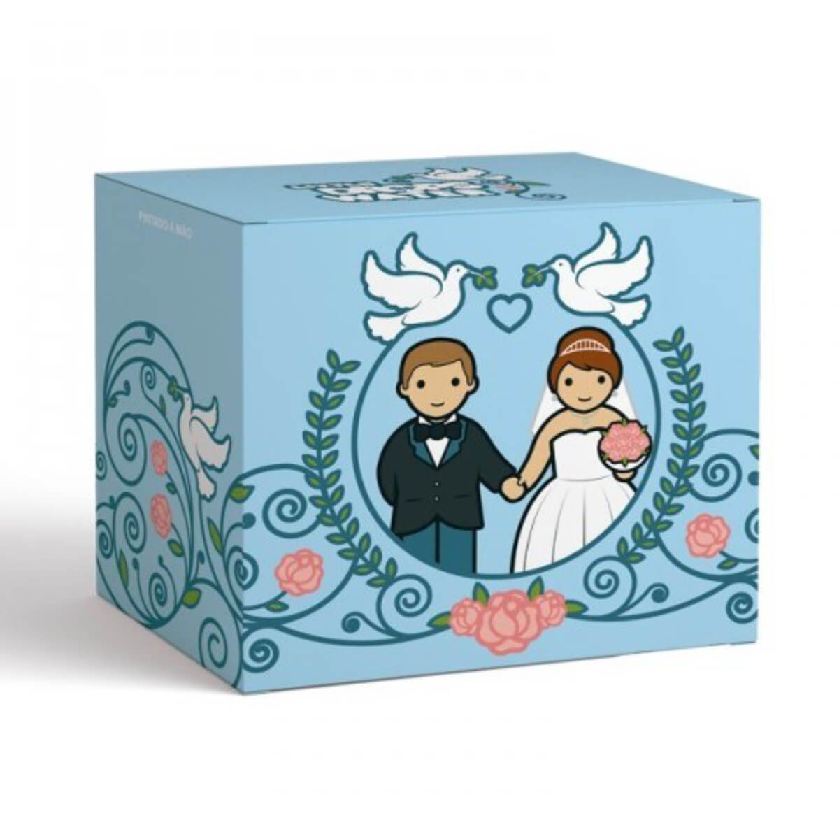 Casal de Noivos com Base Little Drops of Water