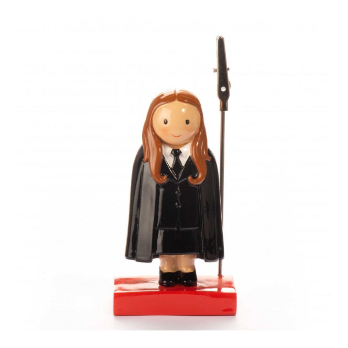 Estudante Universitária com base Vermelha e mola Little Drops of Water