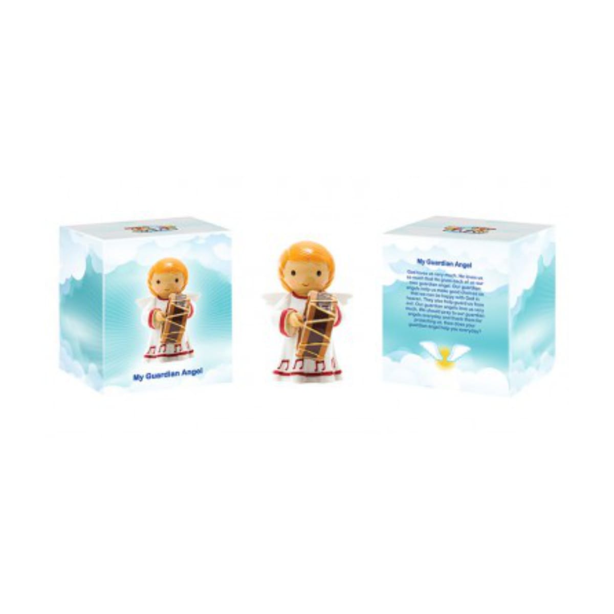 Anjo Janeiro com Tambor Little Drops of Water